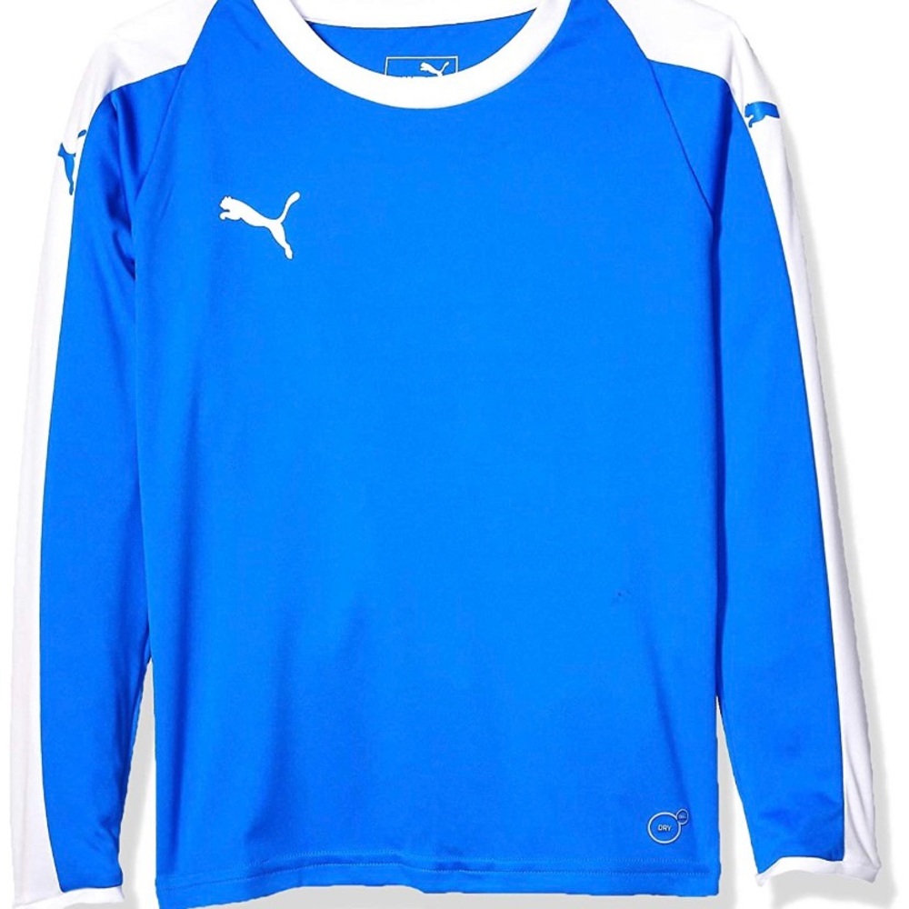 Kids Puma Soccer Jersey Long Sleeve